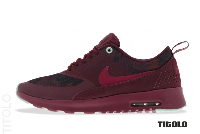 Nike Air Max Thea Cherrywood Noble Red Arctic Green 04