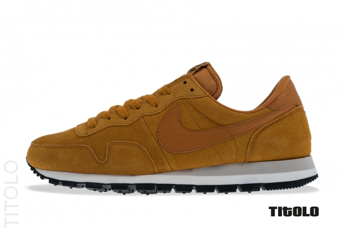 Nike Air Pegasus 83 Gold Suede 1