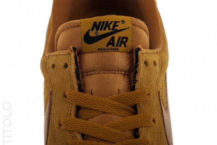 Nike Air Pegasus 83 Gold Suede 4