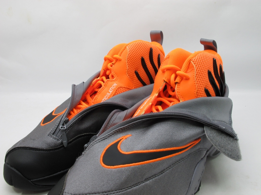 Nike Air Zoom Flight The Glove Grey Orange Sample On Ebay 02