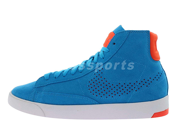 Nike Blazer Lux Blue Hero Team Orange 1