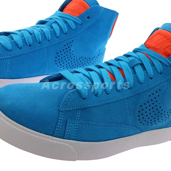 Nike Blazer Lux Blue Hero Team Orange 2