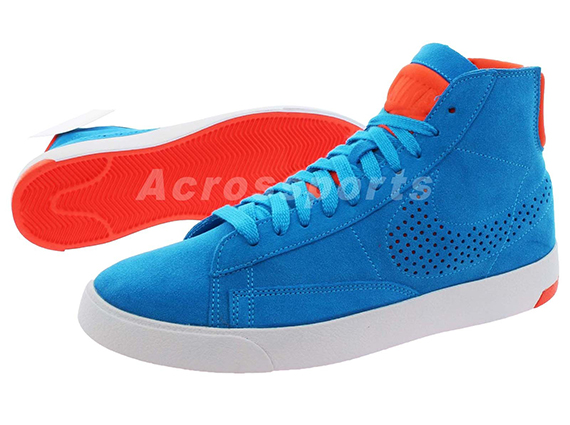 Nike Blazer Lux Blue Hero Team Orange 5