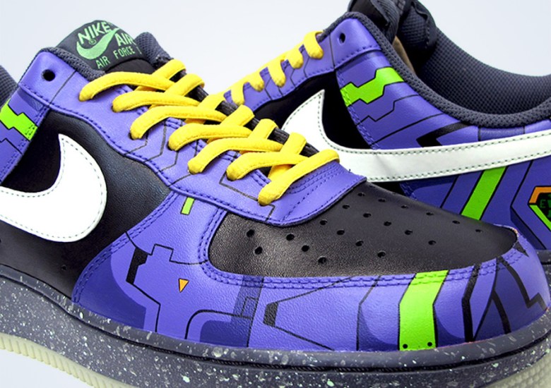 Nike Air Force 1 “Evangelion” Customs by Sekure D