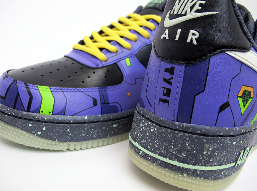 Nike Evangelion Air Force 1 Sekure D Customs 10