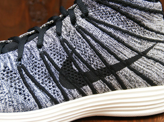 Nike Lunar Flyknit Chukka - Black - White - Sail