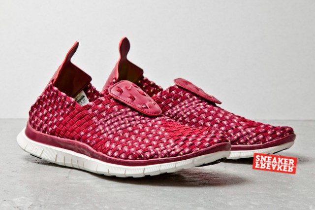 Nike Free Woven Cherry Green 1