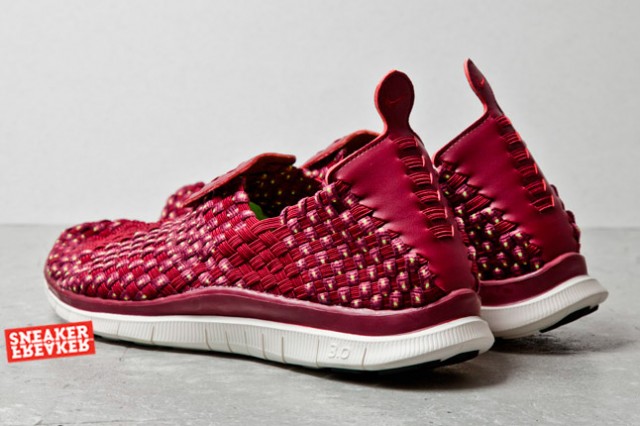 Nike Free Woven Cherry Green 3