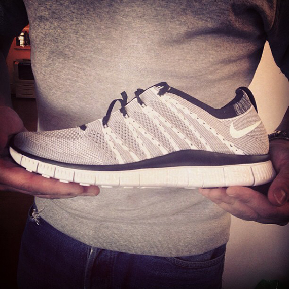 Nike Htm Flyknit Free Grey Black 2