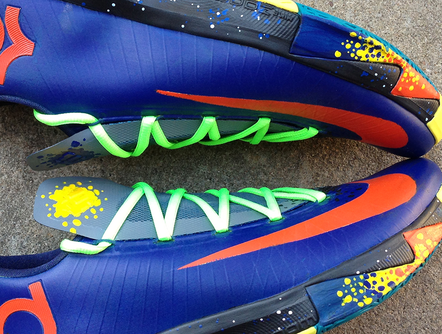 nike kd 6 nerf customs