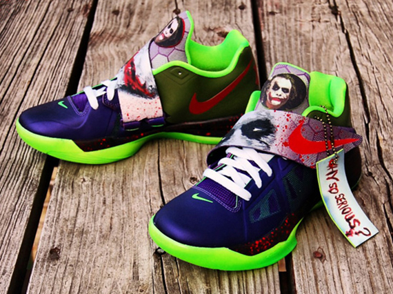 Nike KD IV "Joker" Customs by GourmetKickz