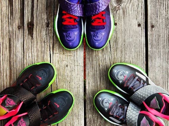 Nike Zoom KD IV "KDeezy" Customs by Gourmet Kickz