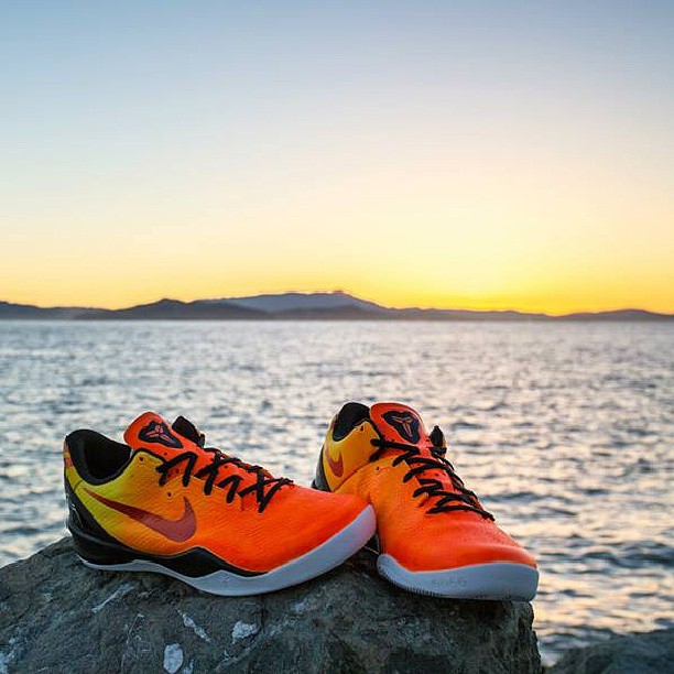 Nike Kobe 8 Sunset Customs 01