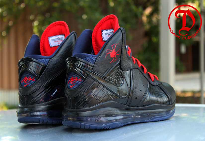 Nike Lebron 8 Black Widow Customs 02