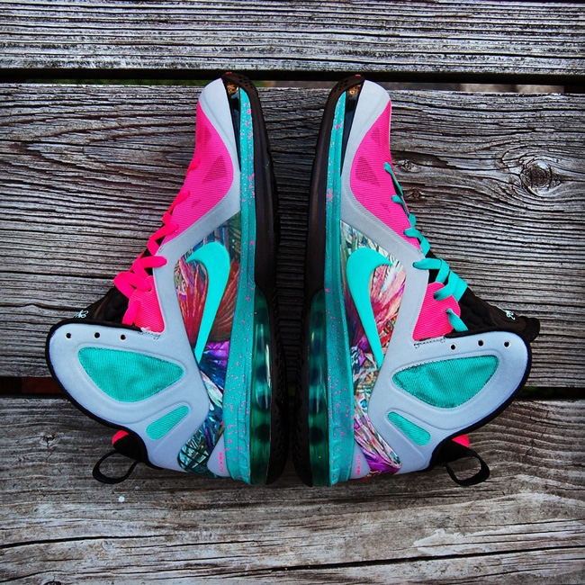 Nike Lebron 9 Elite Miami Beach Customs 06