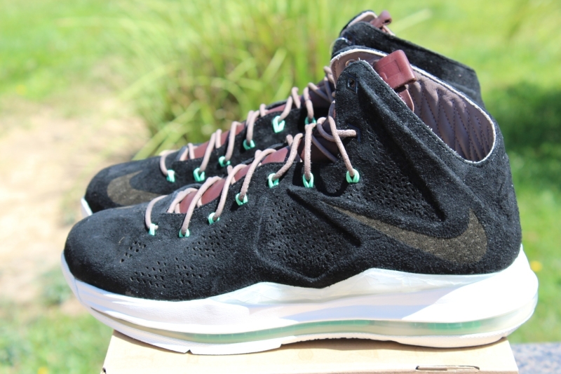 Nike Lebron X Black Suede Ext 03