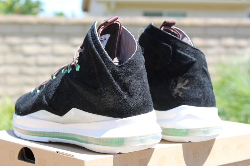 Nike Lebron X Black Suede Ext 06