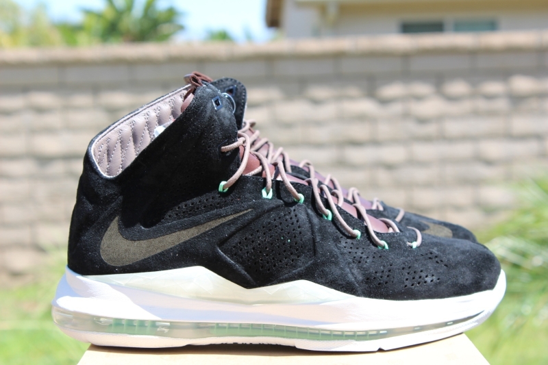 Nike Lebron X Black Suede Ext 07