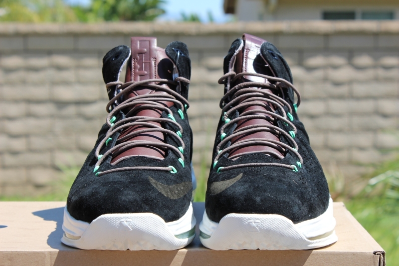 Nike Lebron X Black Suede Ext 09