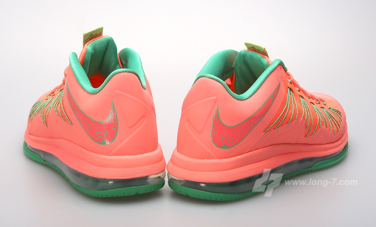 Nike Lebron X Low Watermelon Bright Mango Release Date 01