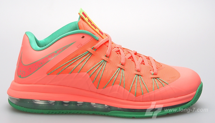 Nike Lebron X Low Watermelon Bright Mango Release Date 04