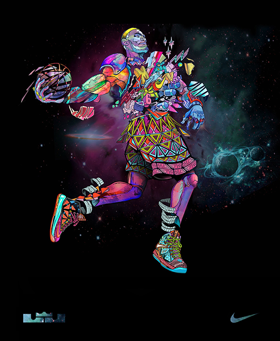 Nike Lebron X Mvp Art By Ilovedust 3