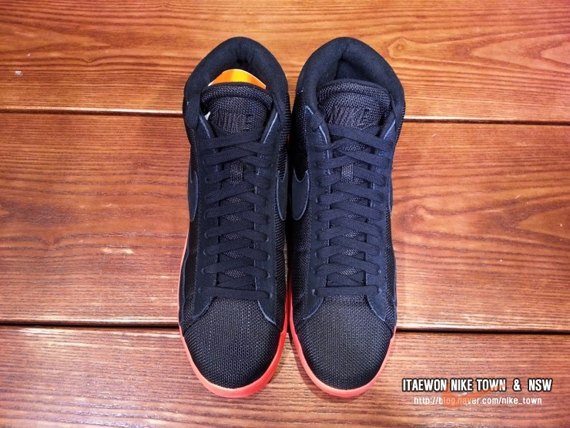 Nike Lunar Blazer Black Red 11