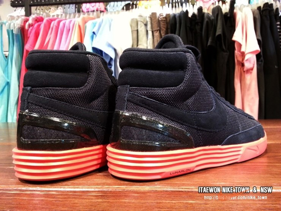 Nike Lunar Blazer Black Red 15