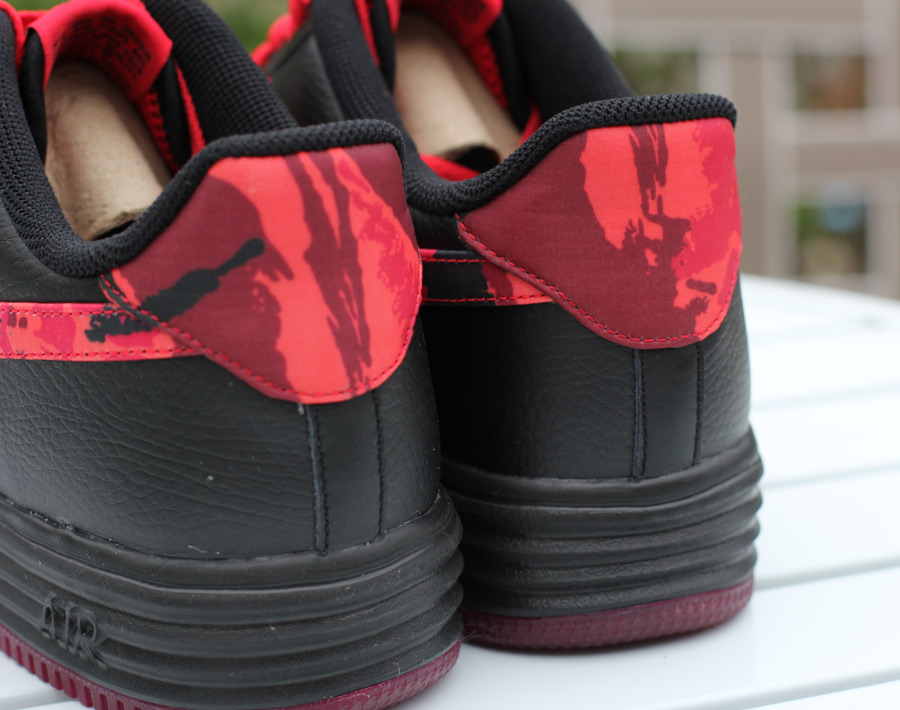 Centrum Officer Agent Nike Lunar Force 1 Fuse Leather "Red Camo Swoosh" - SneakerNews.com