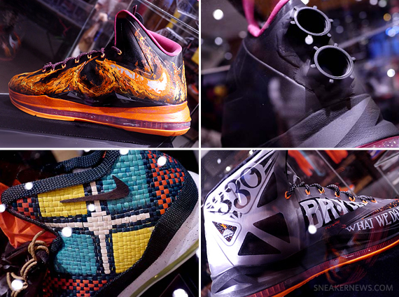 Nike LeBron X "Project Lion" Customs Exhibit at Nike Philippines