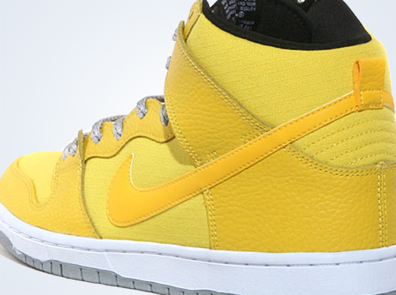 Nike SB Dunk High – Yellow – Black