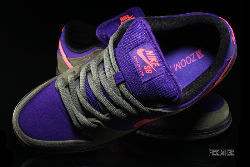 Nike Sb Dunk Low Olive Atomic Red Electric Purple 01