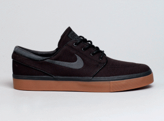 Nike SB Stefan Janoski - Black - Anthracite - Gum - SneakerNews.com