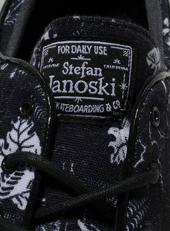inkomen In detail relais Black Floral" Nike SB Stefan Janoski - SneakerNews.com