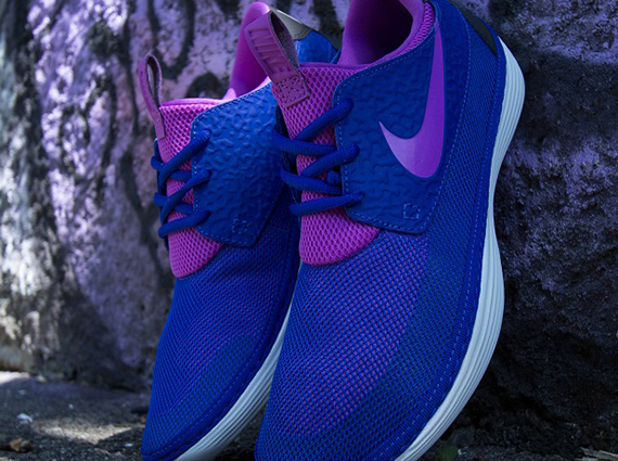 Nike Solarsoft Moccasin Blue Purple