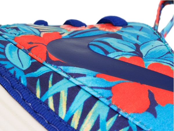 Nike Solarsoft Moccasin Floral Old Royal Crystal Mint 03