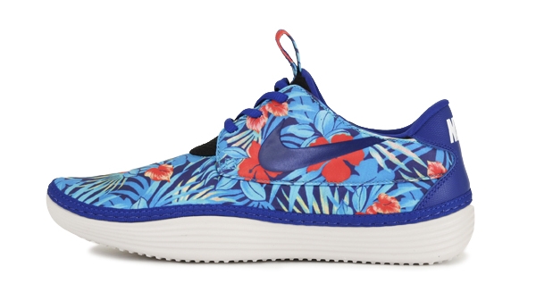 Nike Solarsoft Moccasin Floral Old Royal Crystal Mint 07