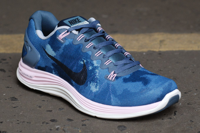 Nike Wmns Lunarglide 5 Blue Camo 2