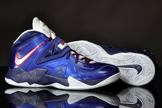 Nike Zoom Soldier Vii Blue Silver Navy 2