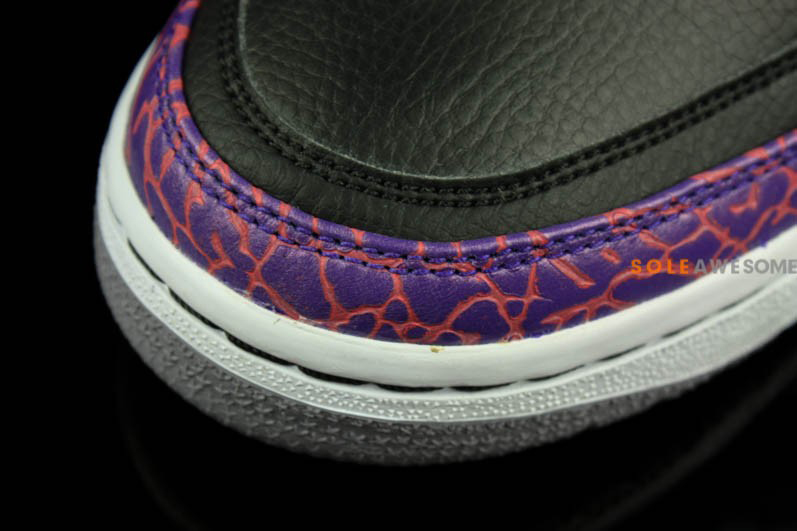 Purple Volt Air Jordan 3 Gs 9