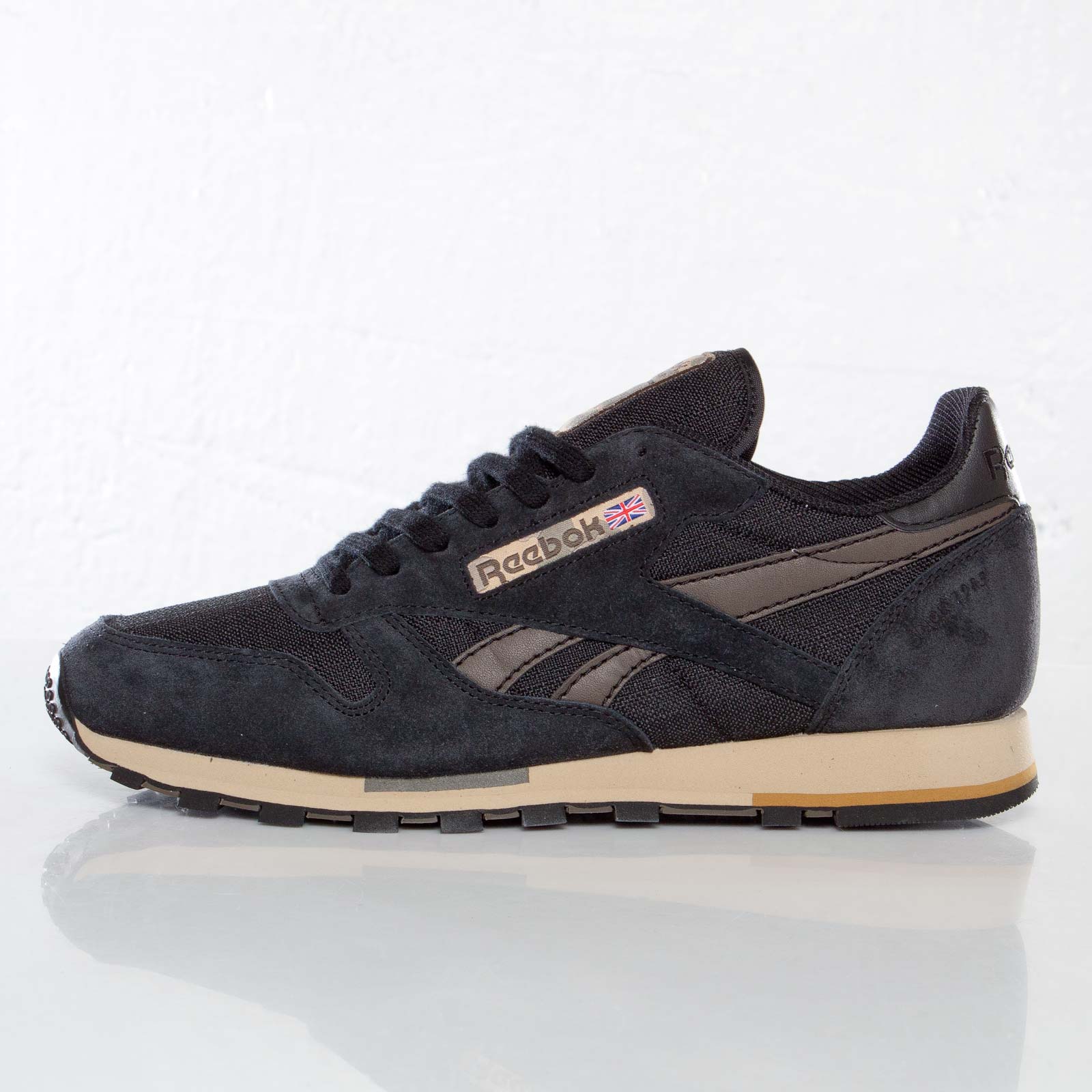 Reebok Classic Leather Utility Black Brown 1