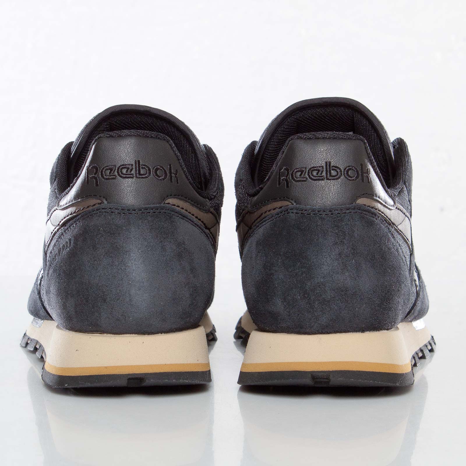 Reebok Classic Leather Utility Black Brown 5
