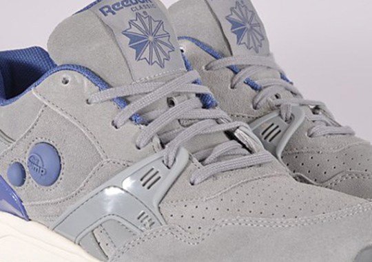 Reebok Dual Pump Runner – Flat Grey – Bandana Blue