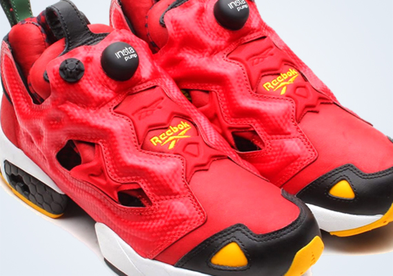Reebok Insta Pump Fury – Excellent Red – Black – Nuclear Yellow