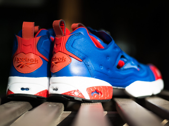 reebok pump red