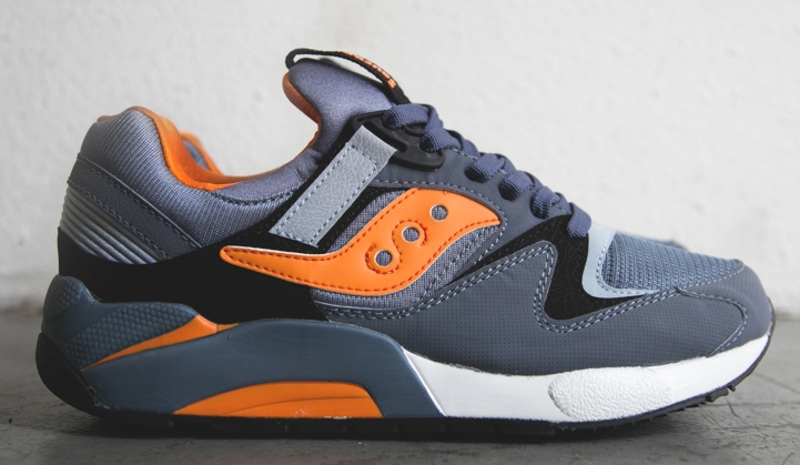 Saucony Jazz Original 10 Navy Orange 01