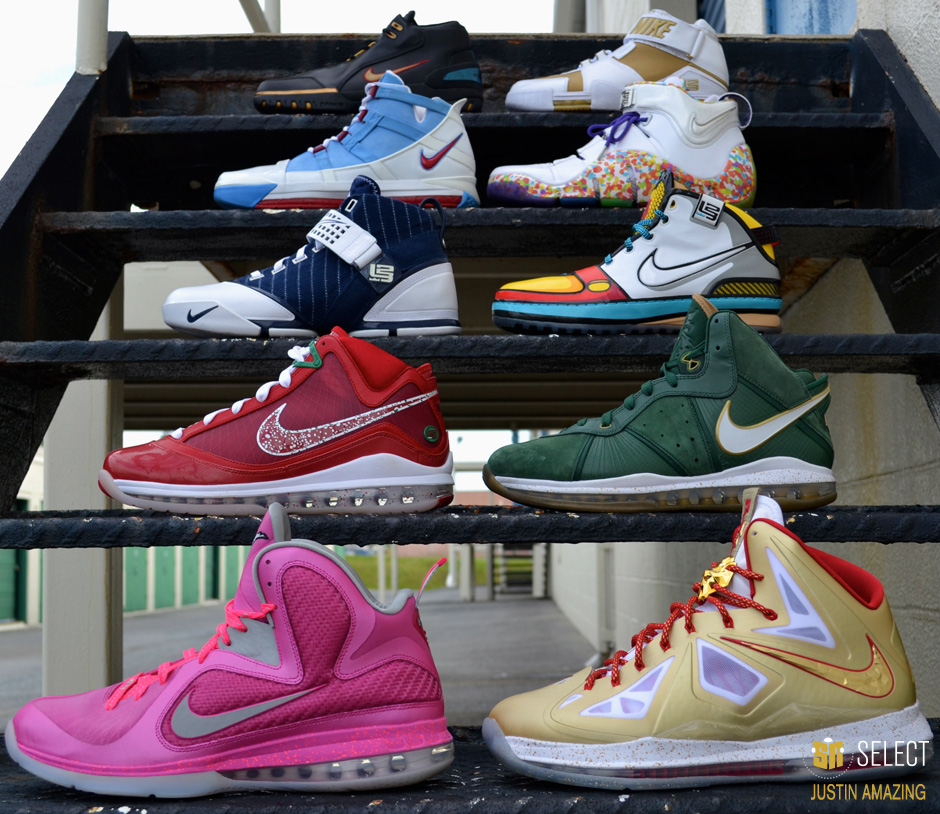 lebron sneaker collection