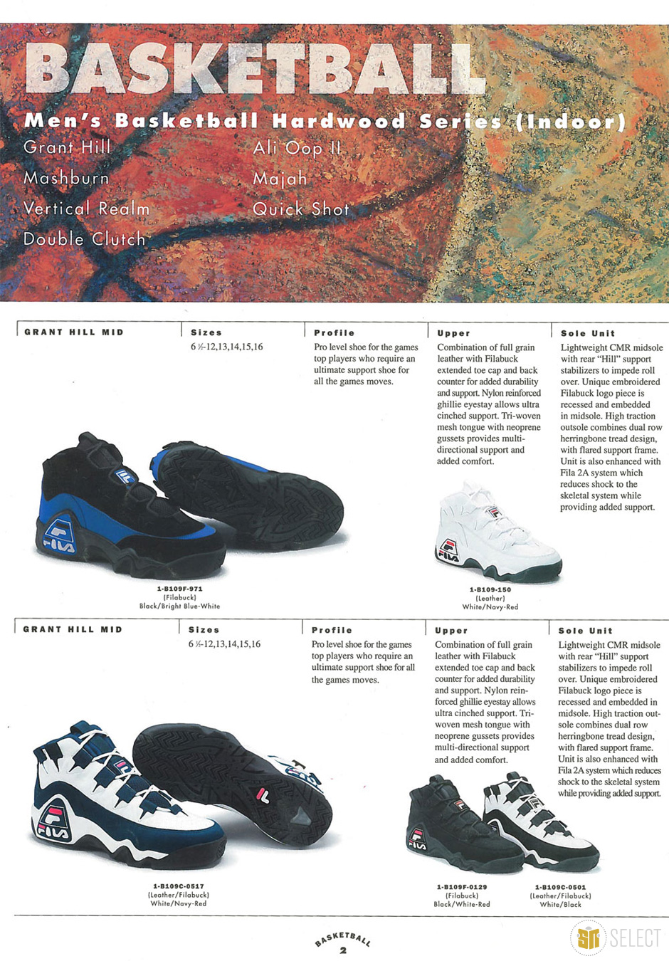 fila shoes 1994