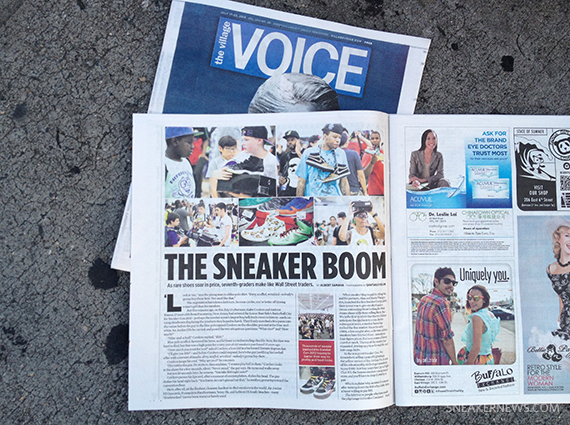 Sneaker Con NYC Featured in Village Voice