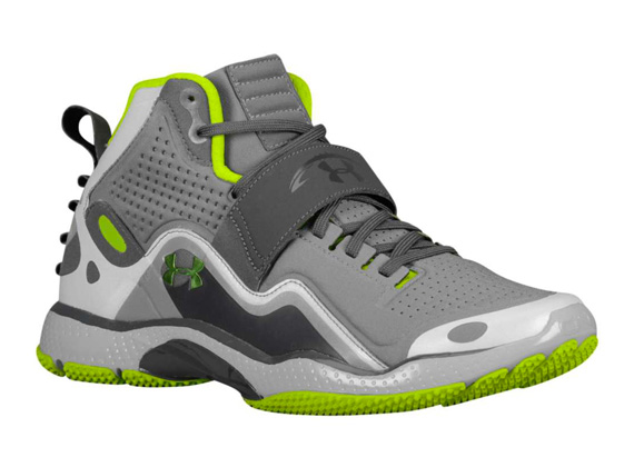 Under Armour Micro G Grid Iron Charcoal Hyper Green 1